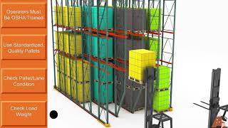 Drive-In Pallet Rack Operational Training Video | Apex Companies