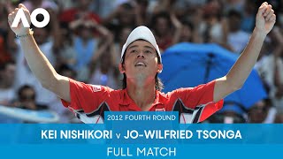 Kei Nishikori v Jo-Wilfried Tsonga Full Match | Australian Open 2012 Fourth Round