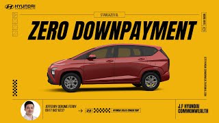 HYUNDAI STARGAZER GL ZERO DOWNPAYMENT