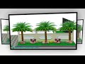 27 sketsa 3d desain taman