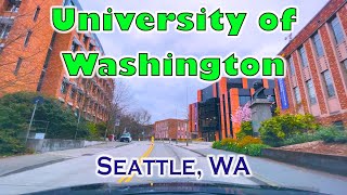 Driving Tour of the University of Washington - Seattle, WA | Relaxing Drives
