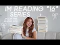 *attempting* to finish the 16 series I am in the middle of (spoiler free reading vlog) episode 2