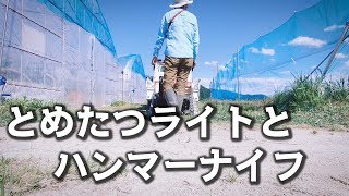 とめたつライトとハンマーナイフ【VLOG #013】