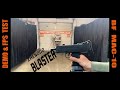 Demo & FPS Test- BF (Beng Feng) Mac 10 Gel Ball Blaster TOY! - ZHENDUOtoys