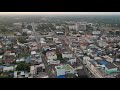 ภาพมุมสูงเมืองอรัญประเทศ 26 3 2020 aerial footage in aran thailand