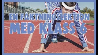 Fäktning med klass 6, VT2018