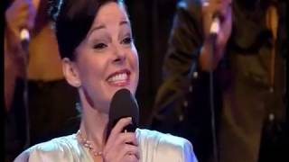 Ruthie Henshall in Satin Dress