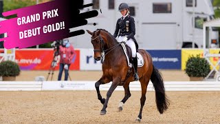 Grand Prix Debut Gold For Semmieke Rothenberger and Flanell At The European Dressage Championships!