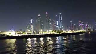 துபாய் மெரினா படகு கப்பல் பயணம் Dubai Marina Yacht Cruise Trip 21 October 2022