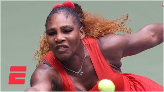 Serena Williams survives Tsvetana Pironkova to reach the semifinals | 2020 US Open Highlights