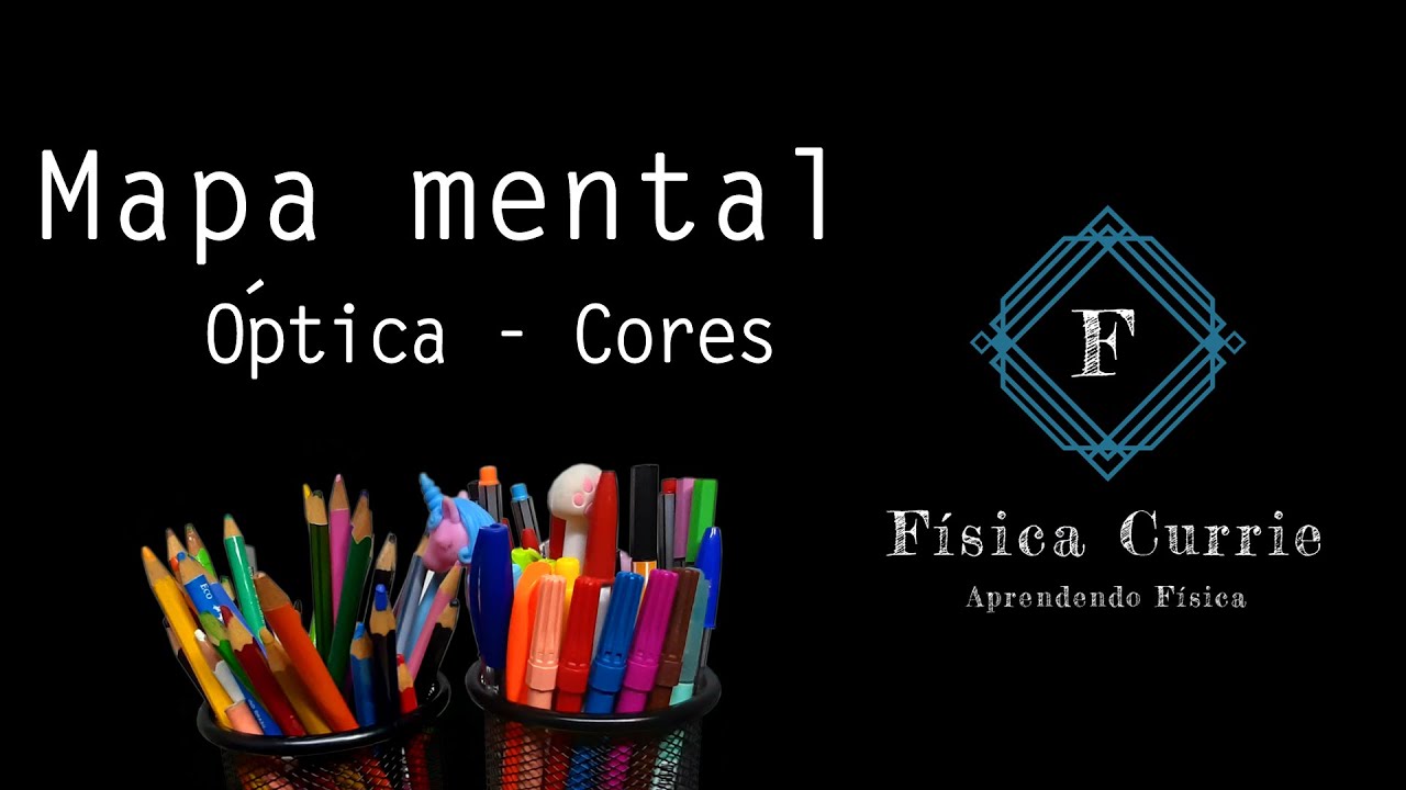 Mapa Mental De Física - Óptica, Cores. - YouTube