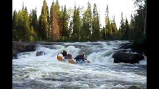 р. Кутсайоки. порог. Водопадный [passing The waterfallen ] 2011