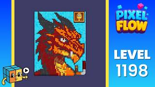 Pixel Flow Level 1198 Walkthrough Solution