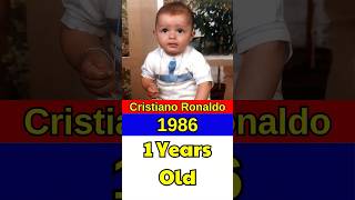 Cristiano Ronaldo Evolution From 1 To 39 Years Old (1986-2024) #shorts #football