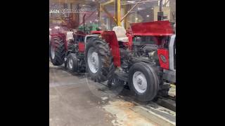 Massey Ferguson Tractor 385 Production Factory 60years old #tractor #Tractor385 #production