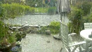 Bad wheter in my koi pond 28-5-10.