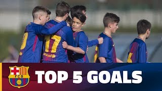 FCB Masia-Academy: Top 5 goals 13-14 January