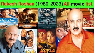Producer Rakesh Roshan all movie list collection and budget flop and hit  #bollywood #rakeshroshan
