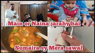 MAIN OR NAINA JARAHY HAIN|| NAINA KI RUBEENA MEER VLOGS