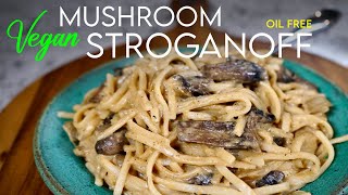 VEGAN MUSHROOM STROGANOFF 🍄 Creamy goodness and an instant family hit!
