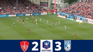 Brest vs Dunkerque 2-3 | Coupe de France 24/25 | Match Highlights