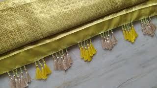 saree kuchu !! saree tassels !! New Design saree kongulu !! Saree Pallu design !! Smart Art \u0026 Crafts