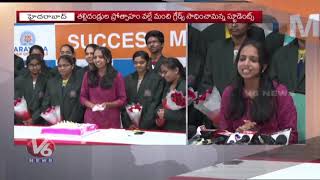 Narayana Group Of Schools Secured Top Rank In Telangana SSC Results | Sindhura | V6 News