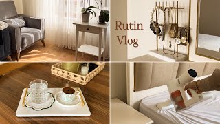 Ev Hanımının Sabah Temizlik Rutini, Bağ Evinde Sakin Bir Akşam, Sessiz Vlog, Morning Routine, Vlog