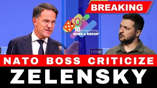 Rutte’s SHOCKING Message to Zelensky: You don't get to choose.