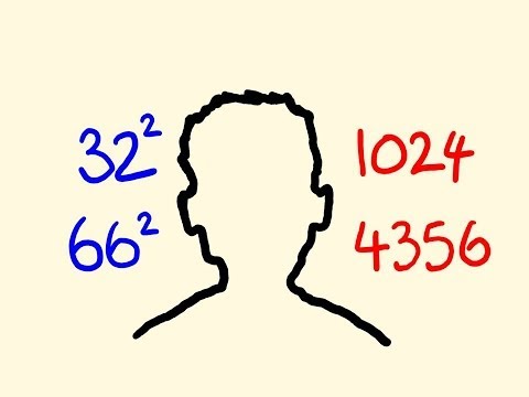 How to square any numbers in your head - fast mental math trick How to square any numbers in your head - fast mental math trick