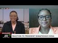 SONA 2023 | Reaction to President Ramaphosa's SONA: Zinhle Tyikwe