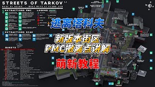 《逃离塔科夫萌新教学》街区pmc新撤离点讲解教程！