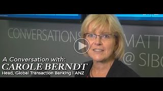 A Conversation with Carole Berndt of ANZ @ Sibos 2015