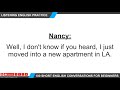 listening english practice 089 ★ new apartment