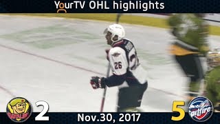 OHL Nov.30, NB 2 at WSR 5