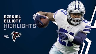 Ezekiel Elliott Highlights from Week 10 vs. Falcons | Dallas Cowboys