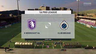 ⚽ Beerschot vs Club Brugge ⚽ | Belgian Pro League (01/04/2022) | Fifa 22