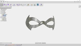 Robin Mask in Fusion 360 Part 2