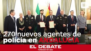 La Junta y el Ministerio del Interior pactan incorporar 270 agentes a la Policía andaluza