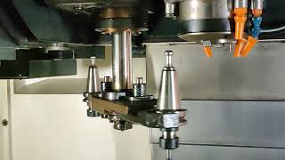 ATC Automatic Tool Change in VMC#cnc #tools #atc #cncmill#cncprogramming