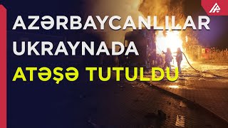 Donetskdə azərbaycanlıların avtomobili atəşə tutulub, dörd nəfər həlak olub - APA TV