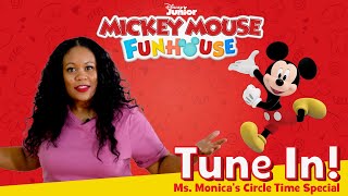 Preschool Circle Time – Circle Time with Ms. Monica – “Mickey Mouse Funhouse”