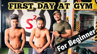 First Day at Gym | Full Workout for Beginners | RD Fitness Unlimited | Tamil