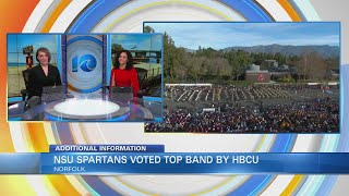 NSU Spartan Legion named top HBCU band for HBCU Buzz