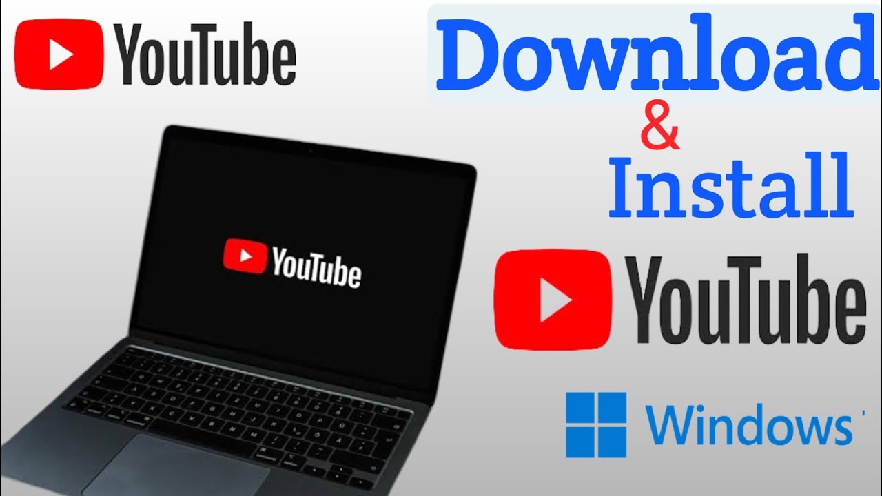 How To Download Youtube In Laptop Create Youtube Shortcut On Desktop