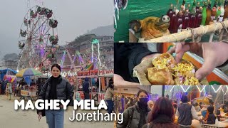 Biggest Jorthang Maghey Mela🎡🎢🎠|| Hindi vlog|| Mela 2023