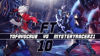 BBTAG 2.0 FT10 YoFavScrub (Ragna/Ruby) vs MysteryRacer21 (Naoto S./Adachi)...