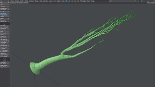 LightWave ClothFX - Tree Wrapping UV