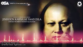 Jinhoon Karna Ae Yaad Dila | Ustad Nusrat Fateh Ali Khan | OSA Full Version video || OSA Worldwide