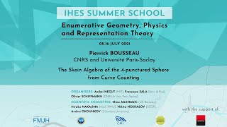 Pierrick Bousseau - The Skein Algebra of the 4-punctured Sphere from Curve Counting